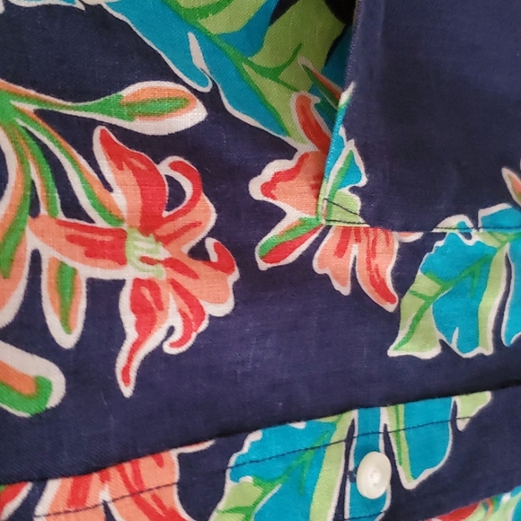 Lands End short sleeve shirt - Picture 2 of 7